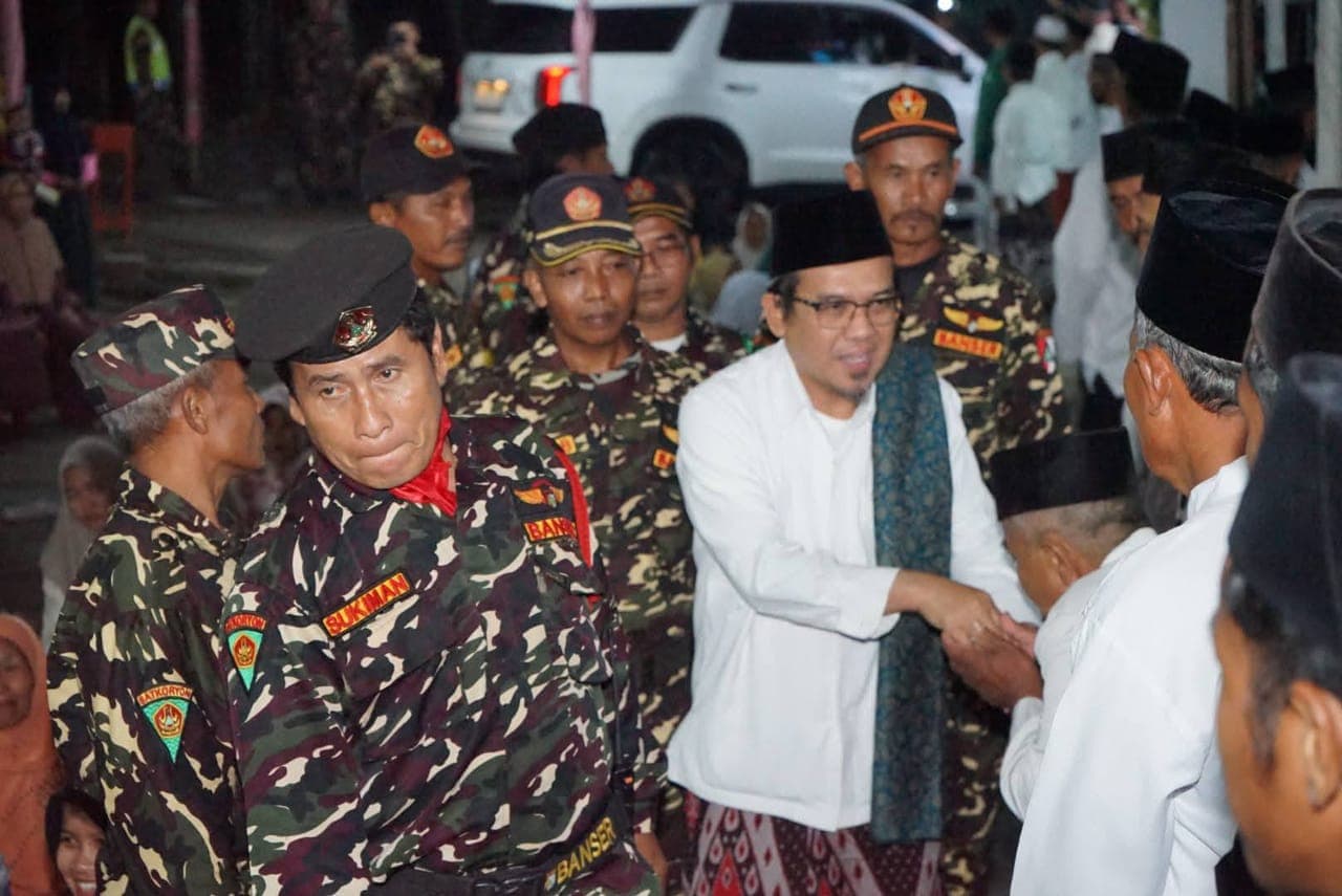 Banser Sukodono kawal rangkaian Pengajian Akhirussanah PP Anna'im Ajisoko